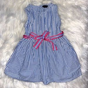 Striped formal Tommy Hilfiger toddler dress size 2T